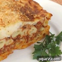 Pastitsio - Greek Meat and Pasta Pie