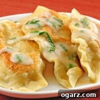 Homemade Potato and Cheese Pierogi