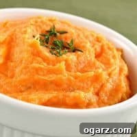 Silky Root Vegetable Puree with Caramelized Shallots and Thyme