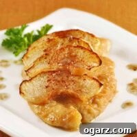 Bourbon Basted Chicken with Roasted Apples