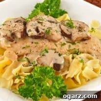 Chicken Flambe with Irish Whiskey and Cream