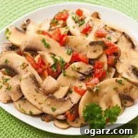 Mushroom and Tomato Salad