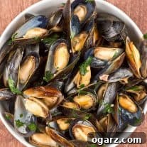 Belgian Ale-Braised Mussels