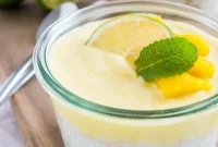 Tropical Vegan Mango Coconut Rice Pudding