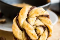 Simple Swirl Nutella Danish