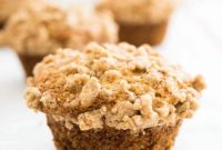 Spiced Banana Streusel Muffins