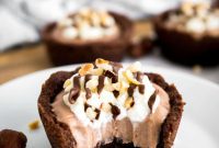 Decadent Nutella Mousse Cookie Cups