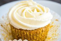 Spiced Carrot Cupcakes with Cream Cheese Frosting