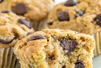 Chocolate Zucchini Delight Muffins