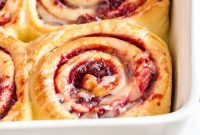Zesty Cranberry Orange Buns