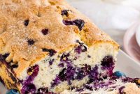 Bursting Blueberry Loaf