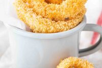 Super Crispy Air Fryer Onion Rings
