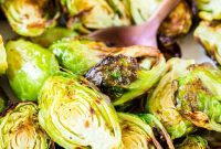 Golden Crispy Air Fryer Brussels Sprouts
