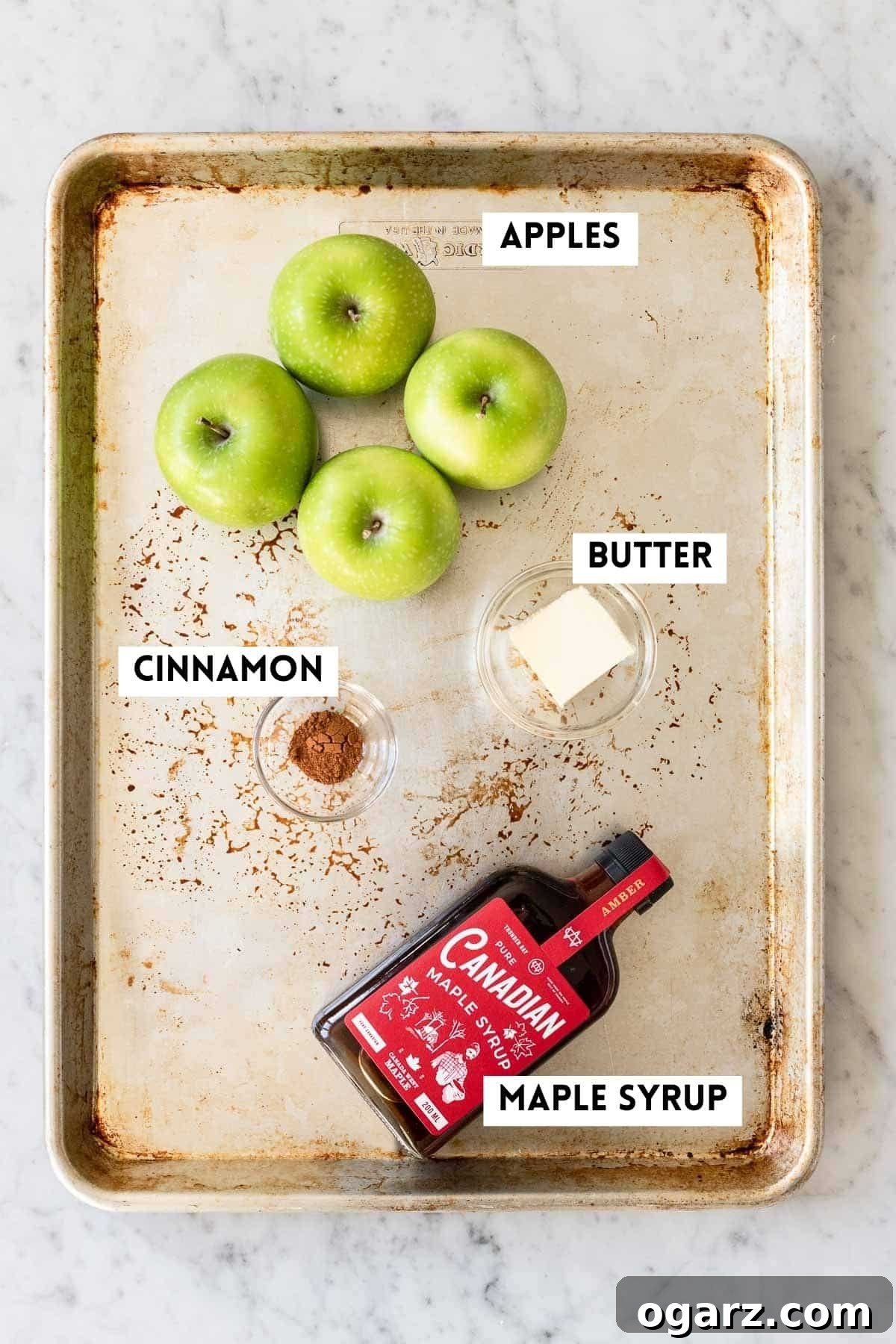 Sweet Cinnamon Air Fryer Apples 3 Ingredients for making apples in the Air Fryer.