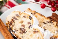 Traditional German Christmas Stollen
