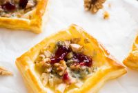 Pear Gorgonzola Mini Tartlets