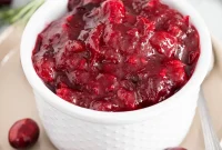Spiced Cranberry Ginger Relish