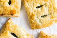 Spinach Ricotta Puff Pastry Pockets