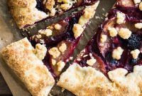 Rustic Peach and Mixed Berry Crostata