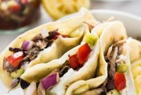 Greek Street Tacos, Hand-Pressed Tortillas