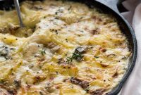 Gorgonzola Potato Gratin
