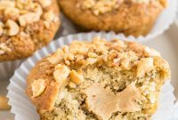 Peanut Butter Banana Bliss Muffins