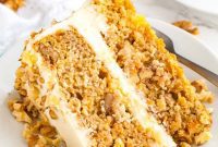 Sunshine Carrot Pineapple Cake