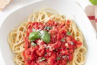 Garden Fresh Tomato Sauce