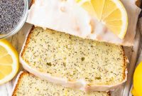 Bright Lemon Poppy Seed Bread