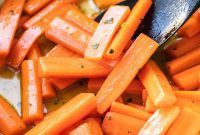 Golden Honey Glazed Carrots