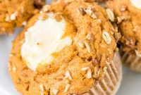 Pumpkin Cheesecake Muffins