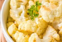 Golden Roasted Cauliflower