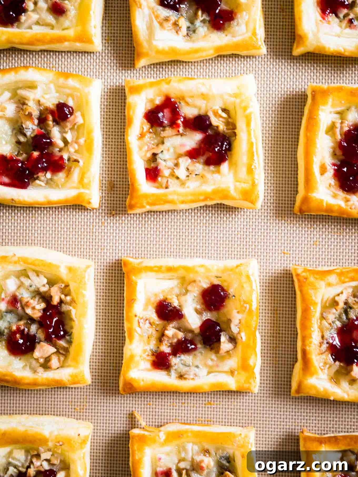 Pear Gorgonzola Mini Tartlets 4 Pear & Gorgonzola Mini Tartlets - a quick and easy appetizer for your next party with sweet pears and creamy blue cheese! Ready in under 30 minutes.