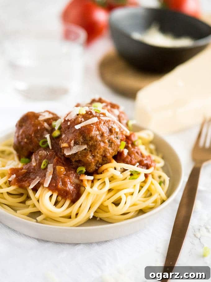 Effortless Slow Cooker Italian Meatballs 2 Easy Crockpot Italian Meatballs smothered in a homemade marinara sauce made with Italian herbs and balsamic vinegar. This recipe comes together in minutes and will have everybody begging for seconds!