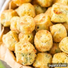 Close-up shot of Air Fryer Okra in a white bowl