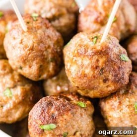 Meatballs in a bowl